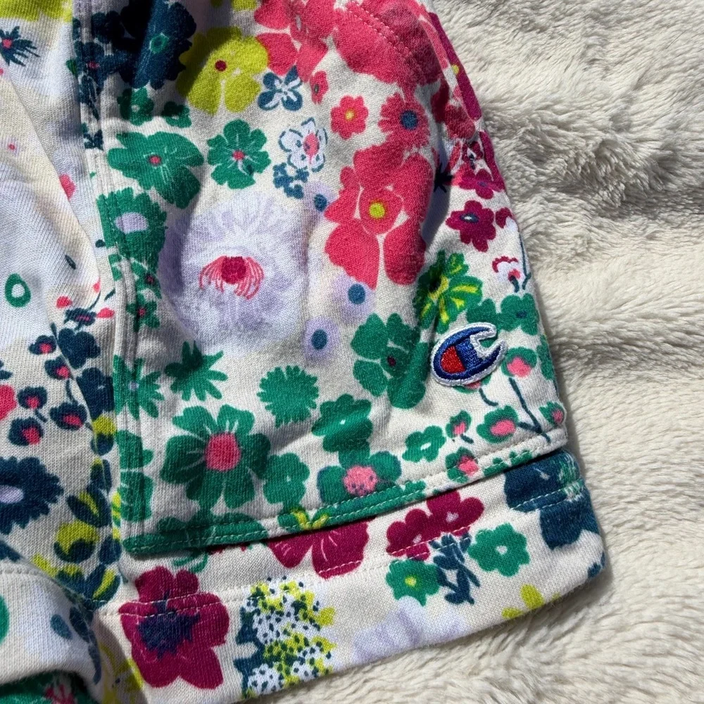 Floral Womens Champion Shorts - Picture 2 of 5